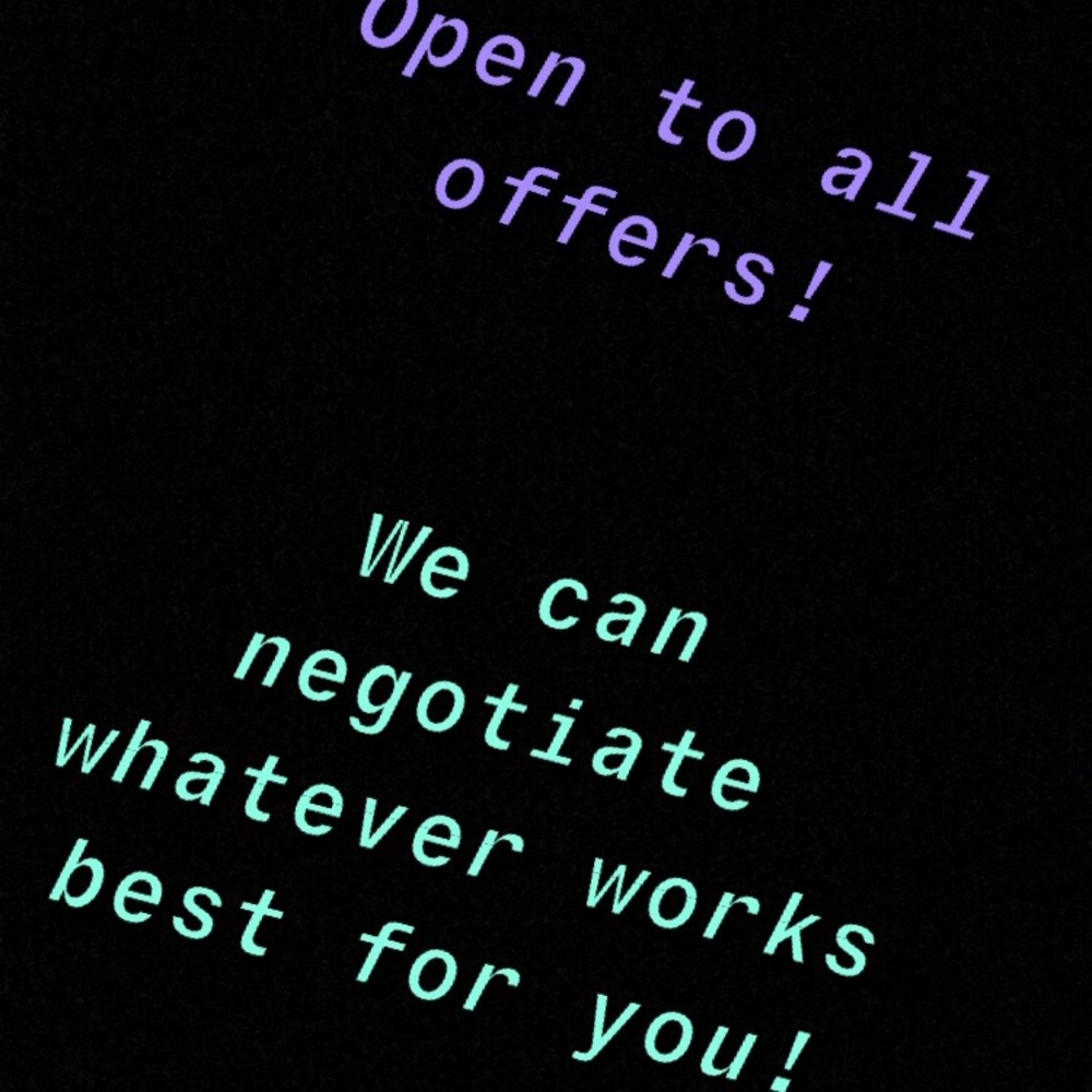 ‼️OPEN TO ALL OFFERS ‼️